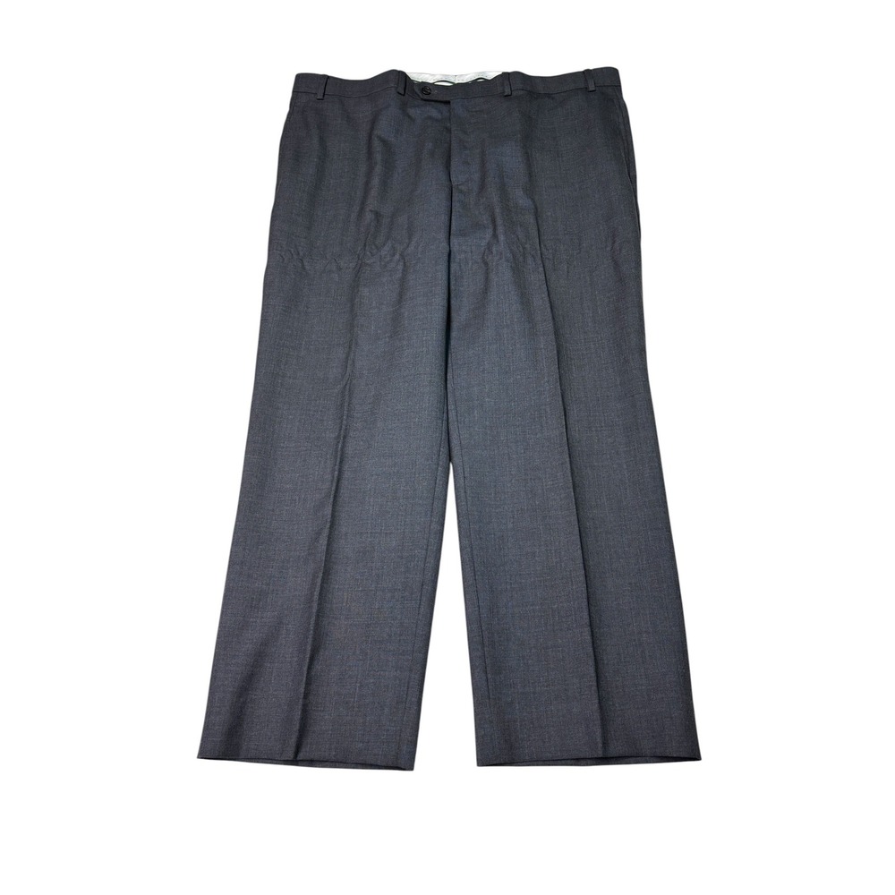 Lauren Ralph Lauren Mens 40x27 Wool Dress Pants Charcoal Gray Total Comfort